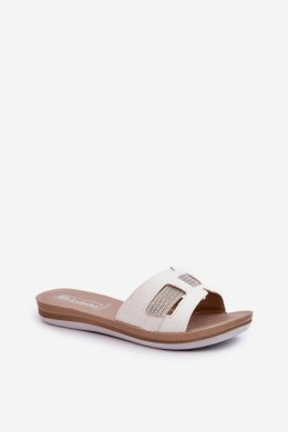 Sandał Klapki Model Inblu BA000050 White - Step in style Step in style