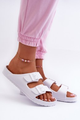 Sandał Klapki Model Luciene 24SD97-7738 White - Step in style Step in style