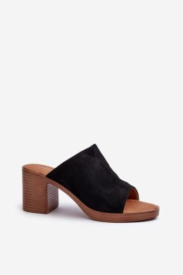 Sandał Klapki Model Varnila 24SD98-6763 Black - Step in style Step in style