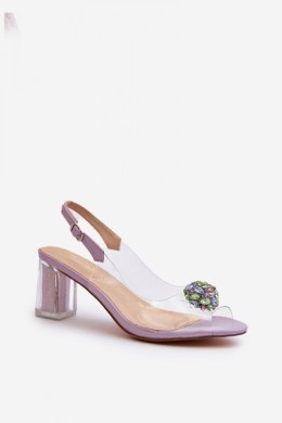 Sandały Model DA MR38-454 Violet - Step in style Step in style