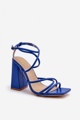 Sandały Model Josette FY2125-3 Blue - Step in style Step in style