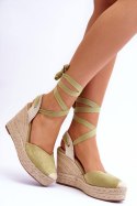 Sandały Model Lendy QQ-116 Green - Step in style Step in style Sandały Model Lendy QQ-116 Green - Step in style Step in style