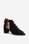 Sandały Model Maciejka 06456-01 Black - Step in style Step in style Sandały Model Maciejka 06456-01 Black - Step in style Step in style