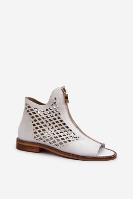 Sandały Model Zazoo 977/L White - Step in style Step in style