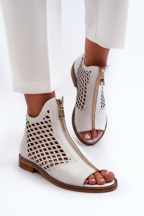 Sandały Model Zazoo 977/L White - Step in style Step in style Sandały Model Zazoo 977/L White - Step in style Step in style
