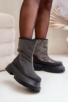 Śniegowce Model Avivina C-274 Black - Step in style Step in style