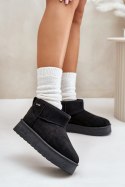 Śniegowce Model Big Star OO274A099 Black - Step in style Step in style Śniegowce Model Big Star OO274A099 Black - Step in style Step in style