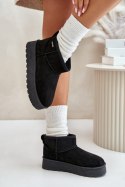 Śniegowce Model Big Star OO274A099 Black - Step in style Step in style Śniegowce Model Big Star OO274A099 Black - Step in style Step in style