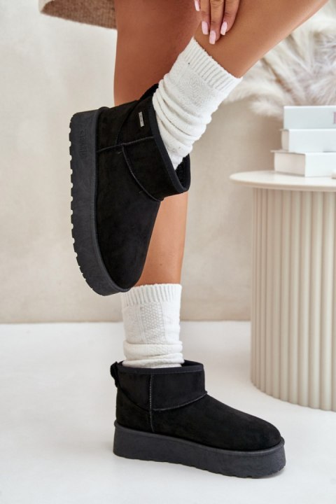 Śniegowce Model Big Star OO274A099 Black - Step in style Step in style Śniegowce Model Big Star OO274A099 Black - Step in style Step in style