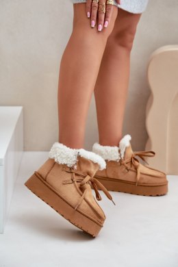 Śniegowce Model Ciabellae 20209-4B Camel - Step in style Step in style