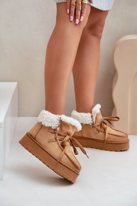 Śniegowce Model Ciabellae 20209-4B Camel - Step in style Step in style Śniegowce Model Ciabellae 20209-4B Camel - Step in style Step in style