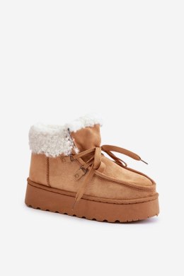 Śniegowce Model Ciabellae 20209-4B Camel - Step in style Step in style