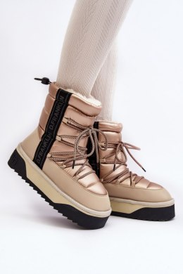 Śniegowce Model D.Franklin DFSH371006 Beige - Step in style Step in style