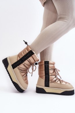 Śniegowce Model D.Franklin DFSH371006 Beige - Step in style Step in style