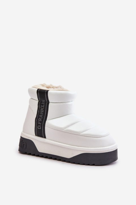Śniegowce Model D.Franklin DFSH371011 White - Step in style Step in style Śniegowce Model D.Franklin DFSH371011 White - Step in style Step in style