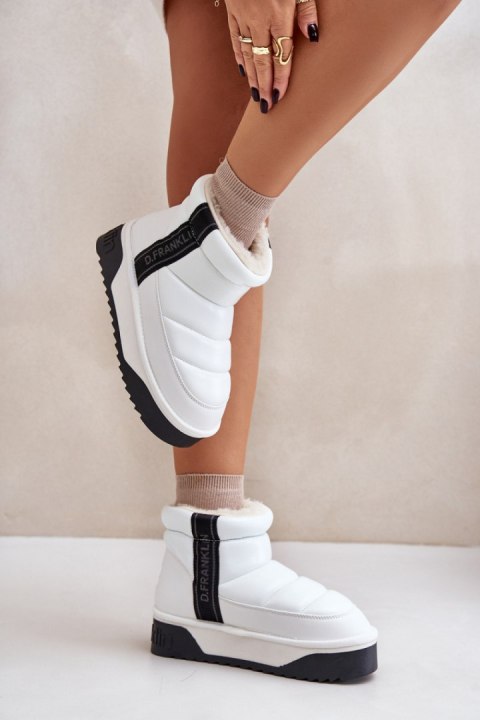 Śniegowce Model D.Franklin DFSH371011 White - Step in style Step in style Śniegowce Model D.Franklin DFSH371011 White - Step in style Step in style