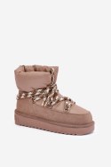 Śniegowce Model D.Franklin DFSH375003 Taupe - Step in style Step in style Śniegowce Model D.Franklin DFSH375003 Taupe - Step in style Step in style