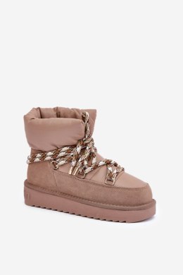 Śniegowce Model D.Franklin DFSH375003 Taupe - Step in style Step in style