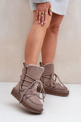 Śniegowce Model D.Franklin DFSH375004 Taupe - Step in style Step in style