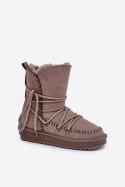 Śniegowce Model D.Franklin DFSH375004 Taupe - Step in style Step in style Śniegowce Model D.Franklin DFSH375004 Taupe - Step in style Step in style