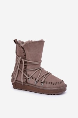 Śniegowce Model D.Franklin DFSH375004 Taupe - Step in style Step in style