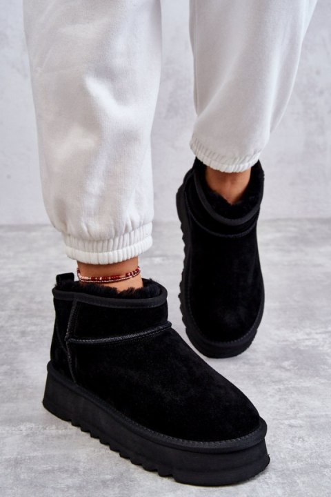 Śniegowce Model Nucca W5828 Black - Step in style Step in style Śniegowce Model Nucca W5828 Black - Step in style Step in style
