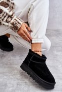 Śniegowce Model Nucca W5828 Black - Step in style Step in style Śniegowce Model Nucca W5828 Black - Step in style Step in style