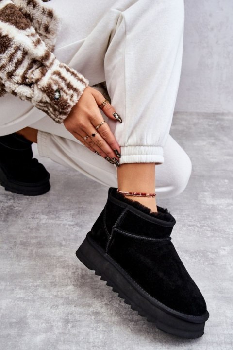Śniegowce Model Nucca W5828 Black - Step in style Step in style Śniegowce Model Nucca W5828 Black - Step in style Step in style