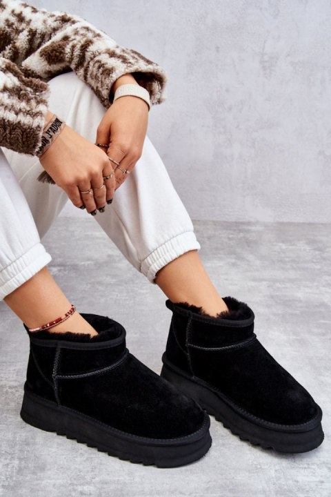 Śniegowce Model Nucca W5828 Black - Step in style Step in style Śniegowce Model Nucca W5828 Black - Step in style Step in style