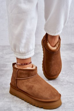 Śniegowce Model Nucca W5828 Camel - Step in style Step in style