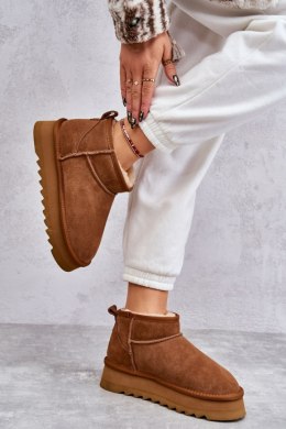 Śniegowce Model Nucca W5828 Camel - Step in style Step in style