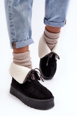 Śniegowce Model Olimuka VL212P Black - Step in style Step in style