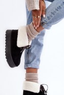 Śniegowce Model Olimuka VL212P Black - Step in style Step in style