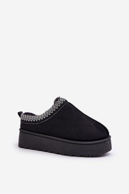 Śniegowce Model Remenia 20219-4A Black - Step in style Step in style