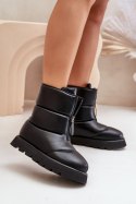 Śniegowce Model Resisia C-314 Black - Step in style Step in style Śniegowce Model Resisia C-314 Black - Step in style Step in style