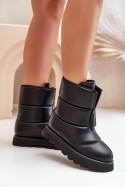 Śniegowce Model Resisia C-314 Black - Step in style Step in style Śniegowce Model Resisia C-314 Black - Step in style Step in style