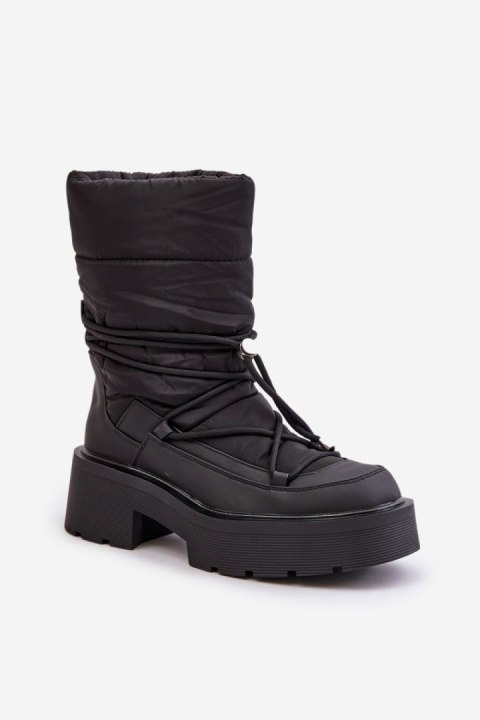 Śniegowce Model Seandriel C-319 Black - Step in style Step in style Śniegowce Model Seandriel C-319 Black - Step in style Step in style