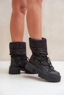 Śniegowce Model Seandriel C-319 Black - Step in style Step in style Śniegowce Model Seandriel C-319 Black - Step in style Step in style