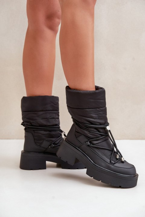 Śniegowce Model Seandriel C-319 Black - Step in style Step in style Śniegowce Model Seandriel C-319 Black - Step in style Step in style