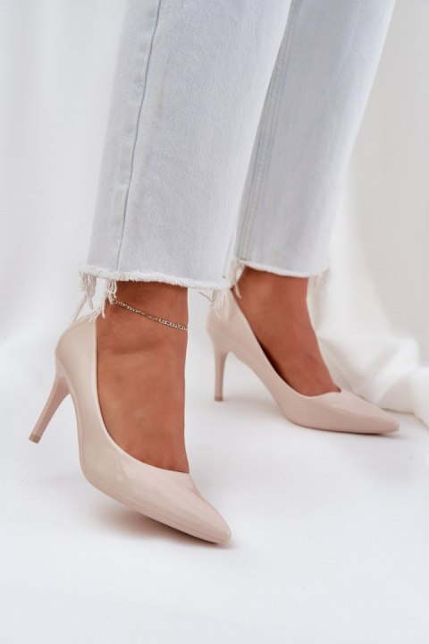 Szpilki Model Laniffia OC101P Beige - Step in style Step in style Szpilki Model Laniffia OC101P Beige - Step in style Step in style