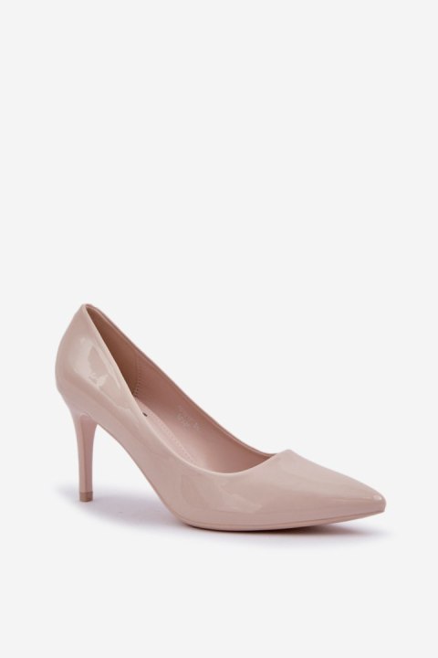 Szpilki Model Laniffia OC101P Beige - Step in style Step in style Szpilki Model Laniffia OC101P Beige - Step in style Step in style