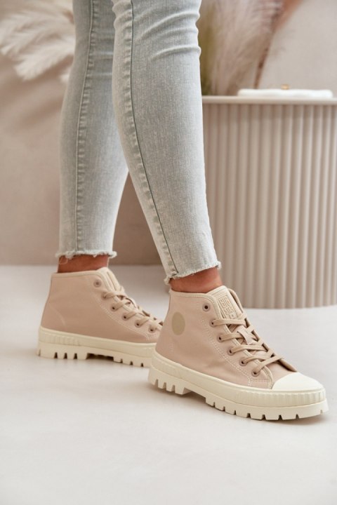 Trampki Model Big Star OO274006 Beige - Step in style Step in style Trampki Model Big Star OO274006 Beige - Step in style Step in style