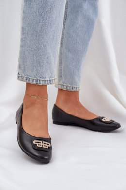 Baleriny Model Ainoria ZA58P Black - Step in style Step in style