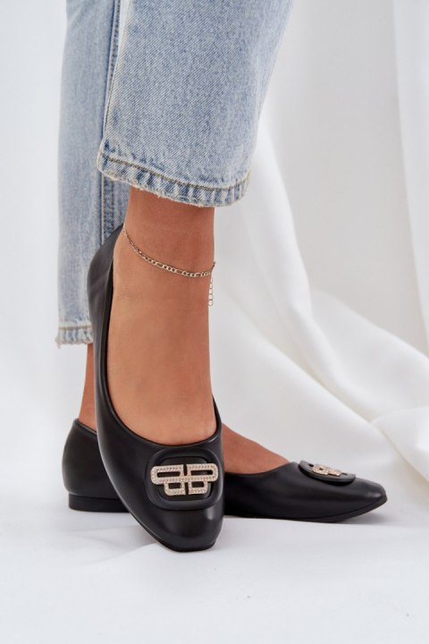 Baleriny Model Ainoria ZA58P Black - Step in style Step in style Baleriny Model Ainoria ZA58P Black - Step in style Step in style