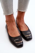 Baleriny Model Edoslli ZA37 Black - Step in style Step in style Baleriny Model Edoslli ZA37 Black - Step in style Step in style