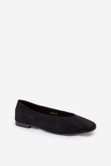 Baleriny Model Osallin QQ-202 Black - Step in style Step in style Baleriny Model Osallin QQ-202 Black - Step in style Step in style