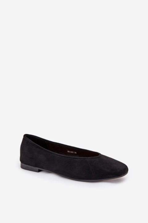Baleriny Model Osallin QQ-202 Black - Step in style Step in style Baleriny Model Osallin QQ-202 Black - Step in style Step in style