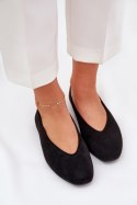 Baleriny Model Osallin QQ-202 Black - Step in style Step in style Baleriny Model Osallin QQ-202 Black - Step in style Step in style