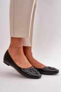 Baleriny Model Rhodike TU252 Black - Step in style Step in style Baleriny Model Rhodike TU252 Black - Step in style Step in style