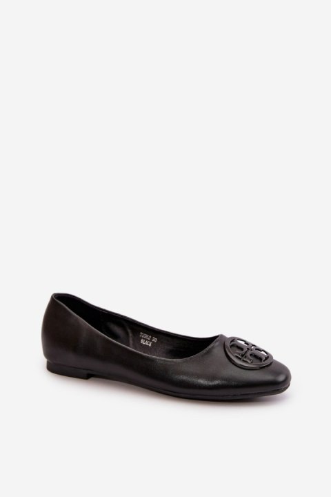 Baleriny Model Rhodike TU252 Black - Step in style Step in style Baleriny Model Rhodike TU252 Black - Step in style Step in style